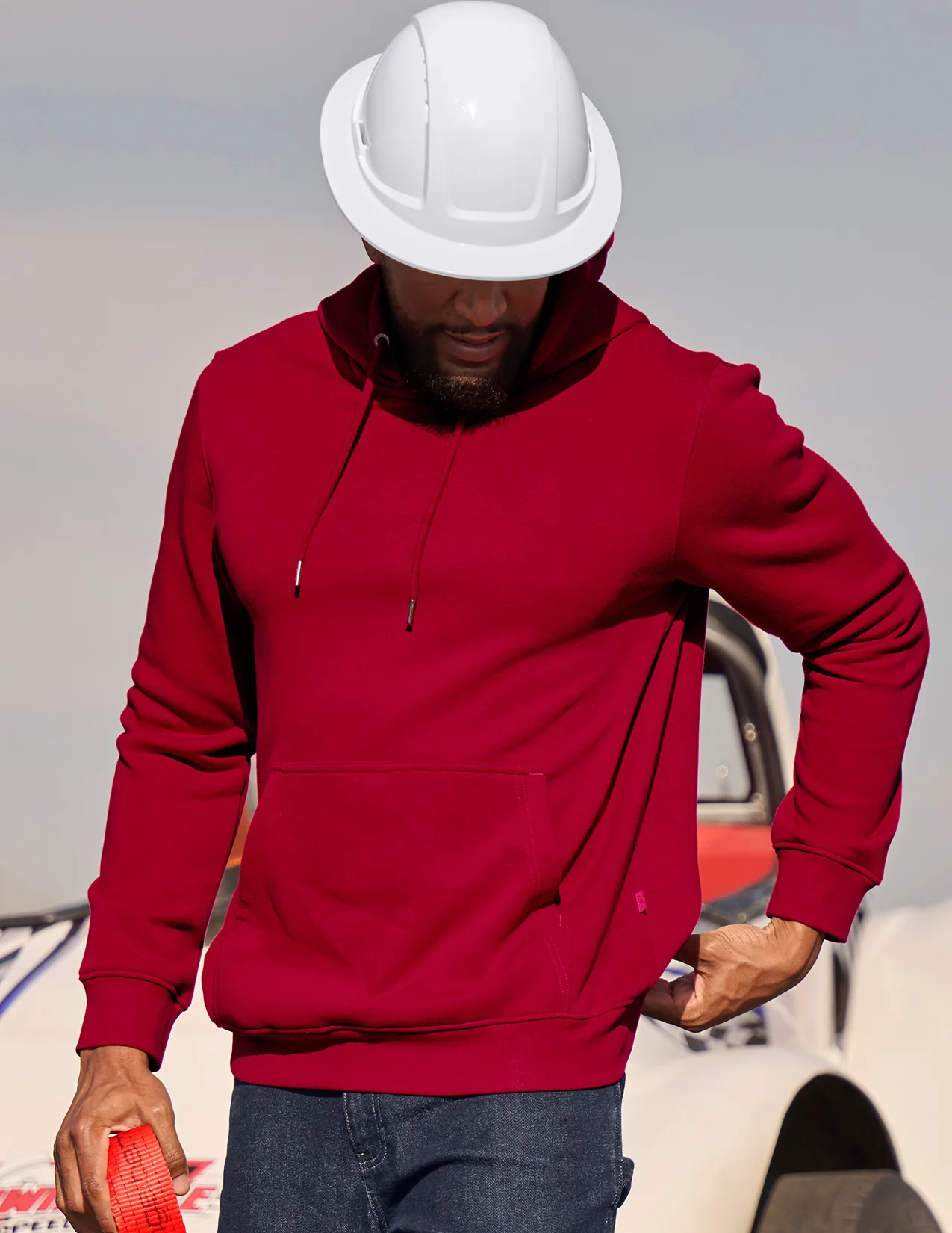 Cotton Poly Hoodie - Image 9