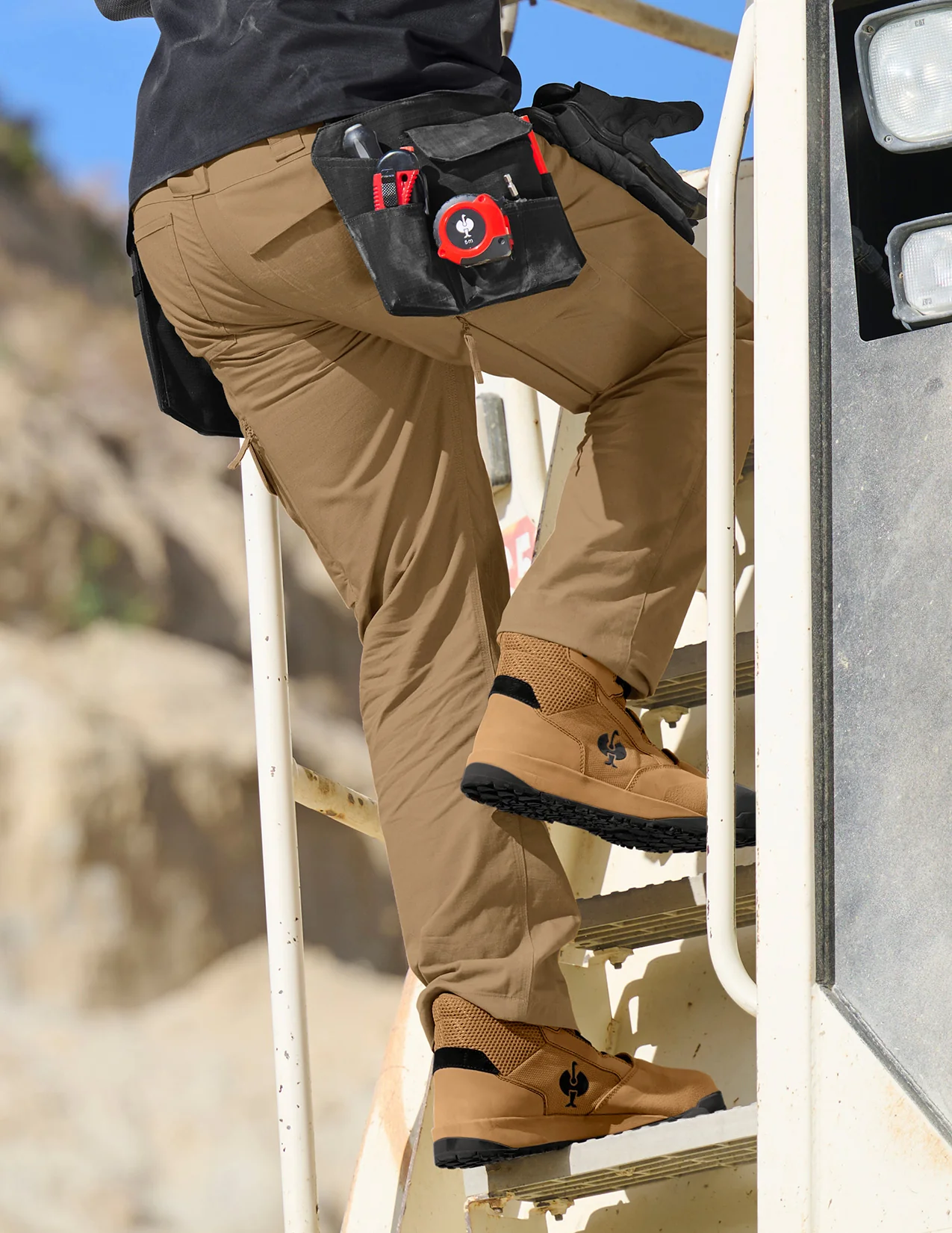 Double Front Ripstop Cargo Work Pants e.s.e:pic - Image 10