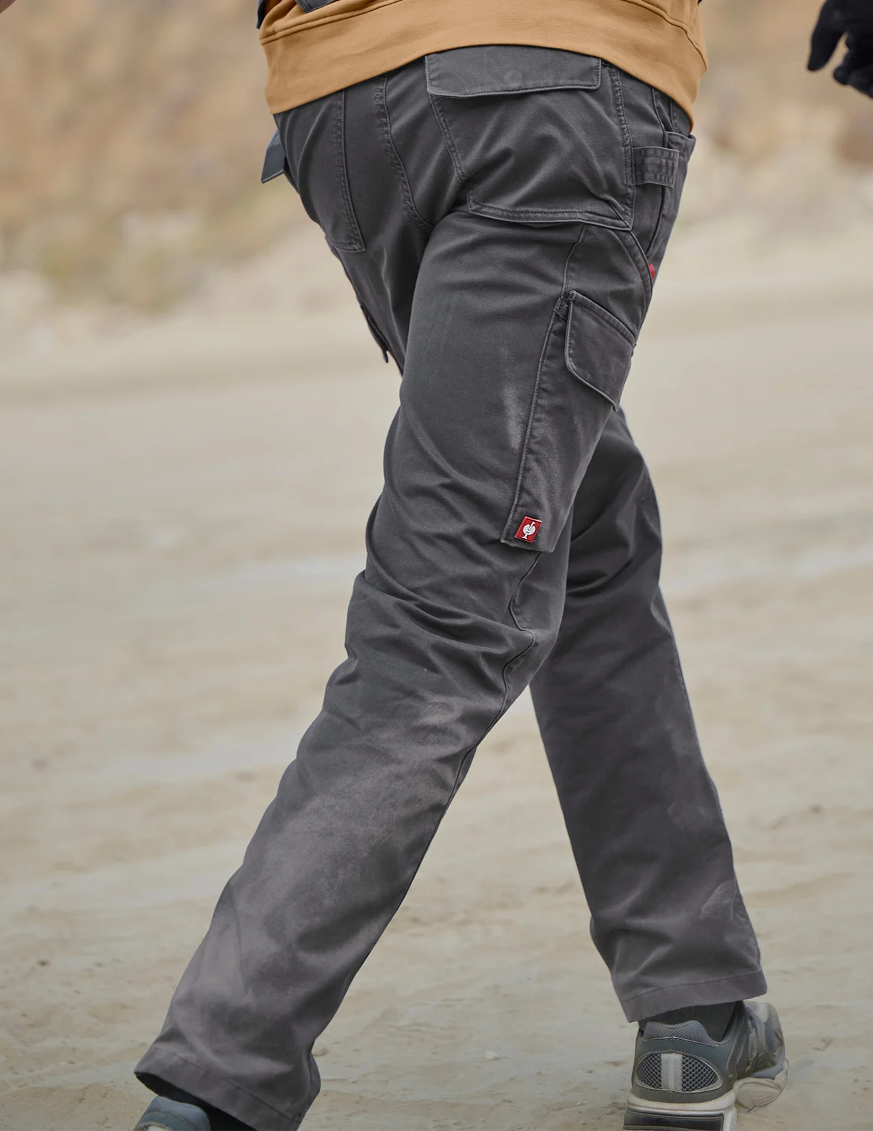 Double Front Twill Cargo Work Pants e.s.e:pic - Image 9