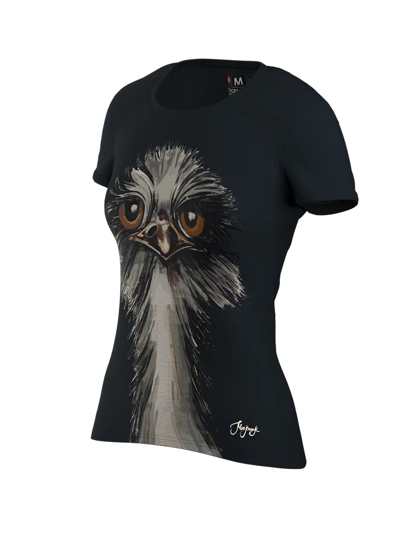 e.s. T-Shirt cotton stretch signature, women