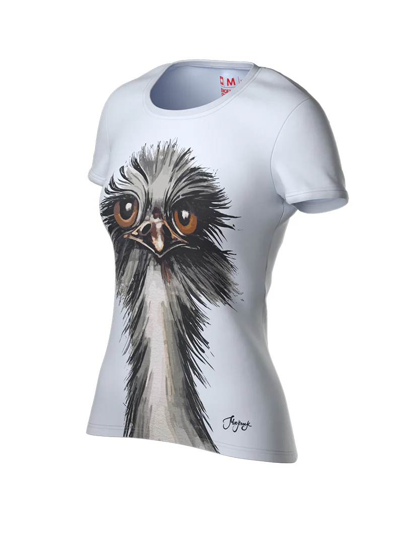 e.s. T-Shirt cotton stretch signature, women - Image 2