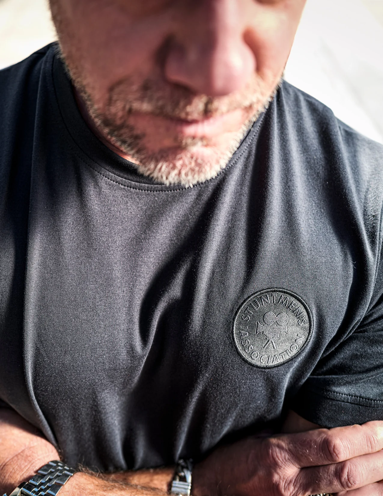 STRAUSS x STUNTMEN'S ASSOCIATION e.s. tee, athletic fit - Image 3