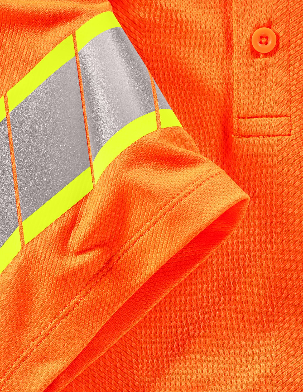 High Visibility Polo Class 2 - Image 7