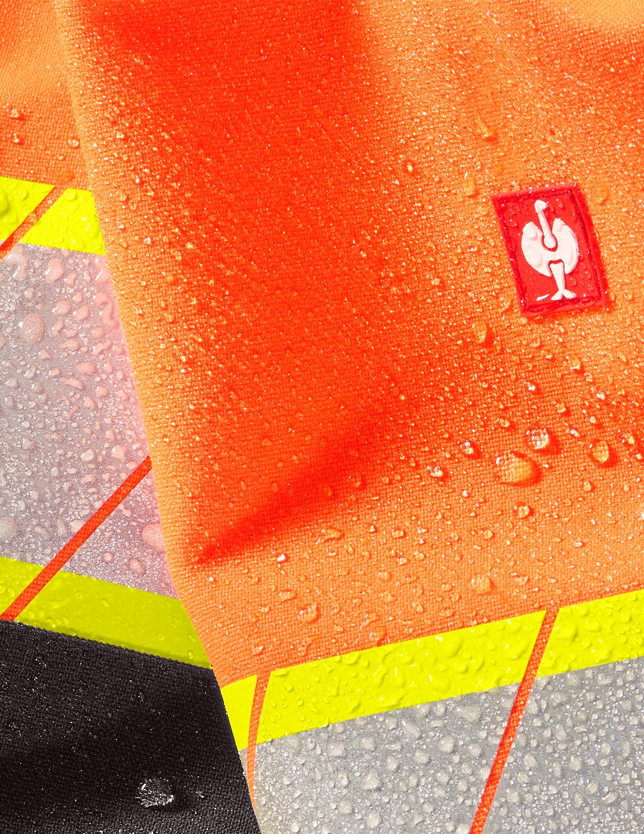 High Visibility Waterproof Jacket Class 2 - Image 9