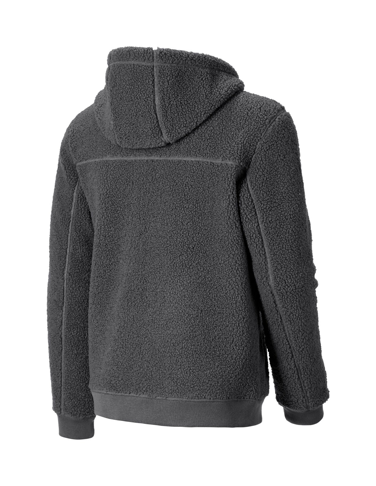 Hooded Sherpa Fleece Jacket e.s.e:pic - Image 2