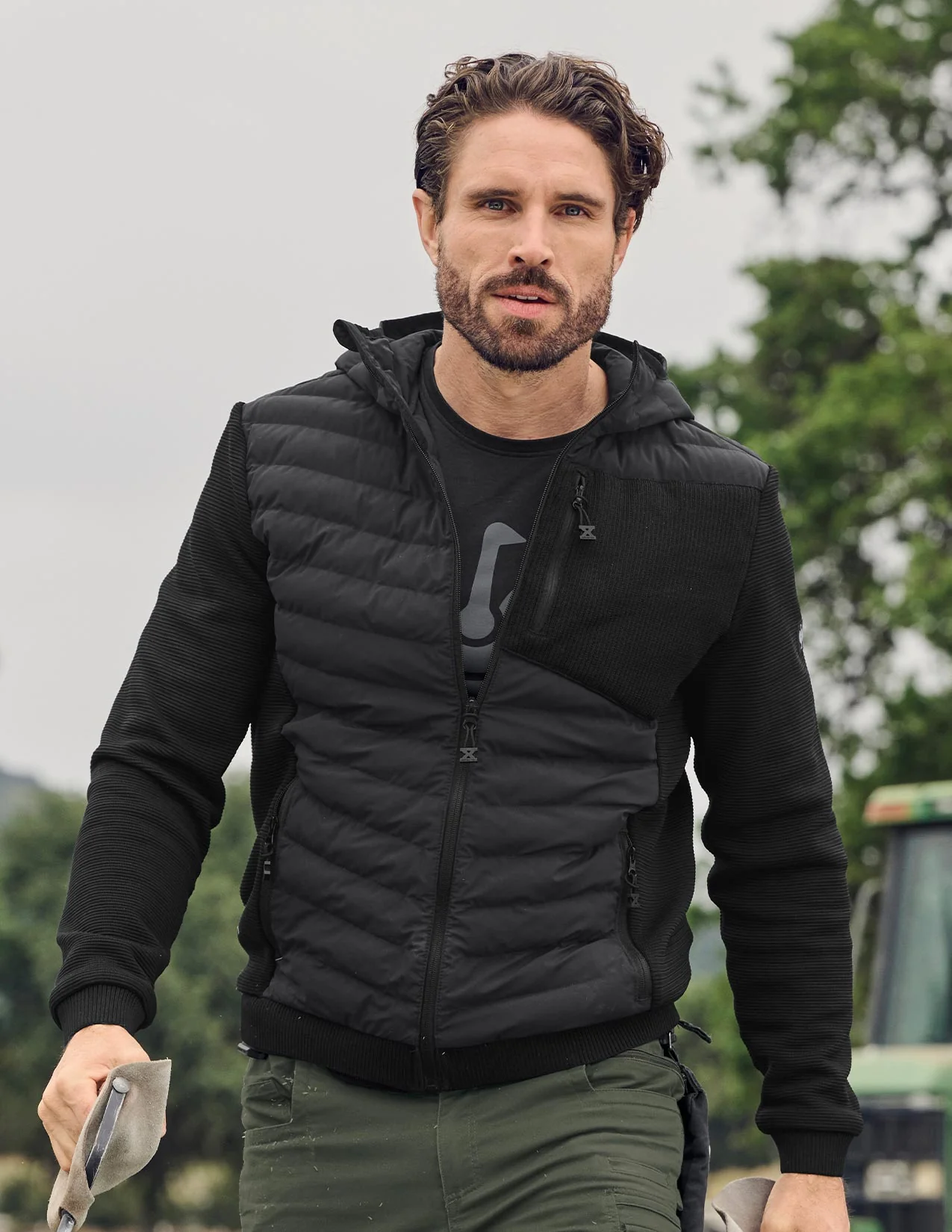 Hybrid Hooded Jacket e.s.motion ten - Image 3