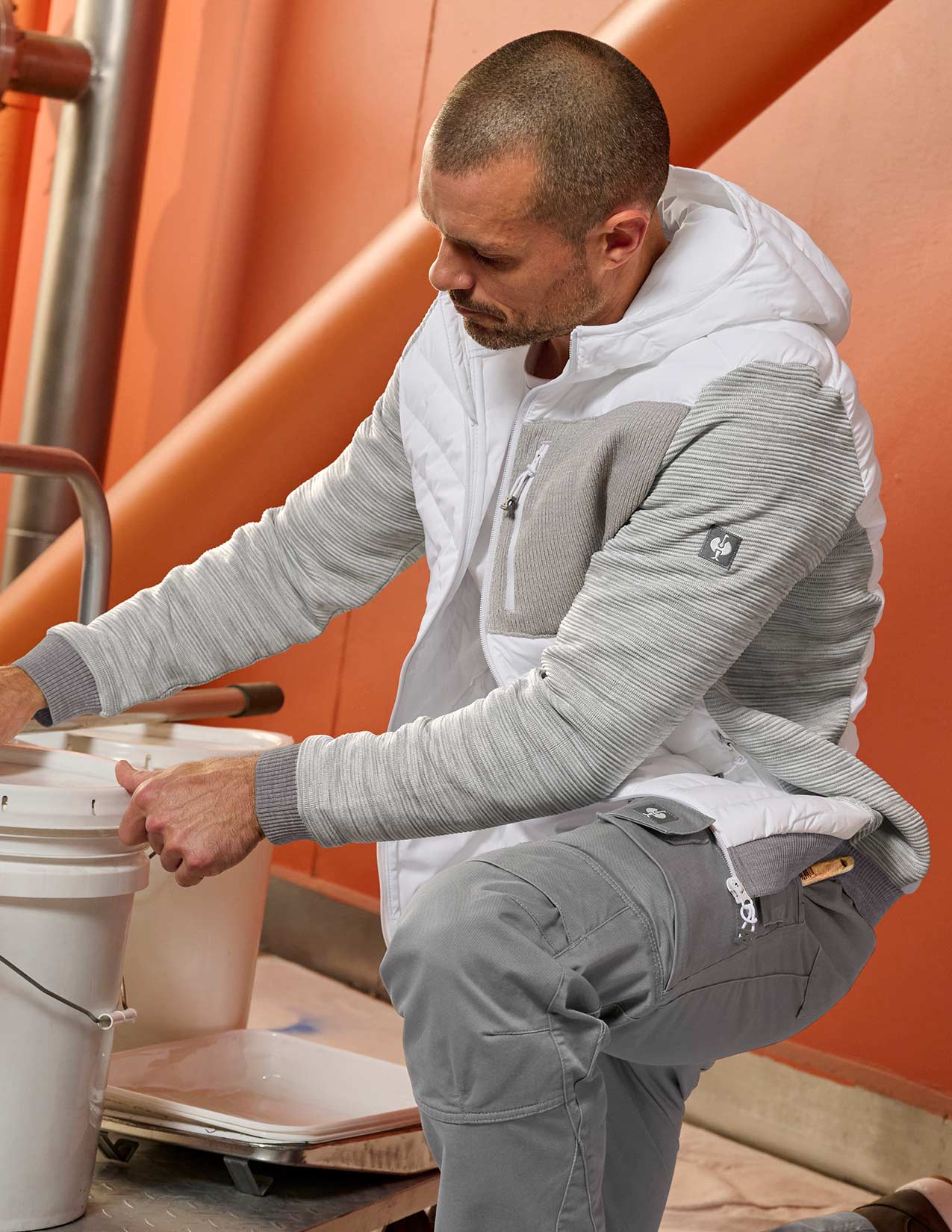 Hybrid Hooded Jacket e.s.motion ten - Image 3