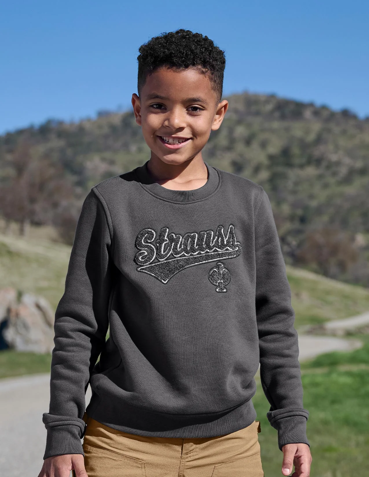 Kids Artwork Crew Neck Sweatshirt e.s.e:pic - Image 3