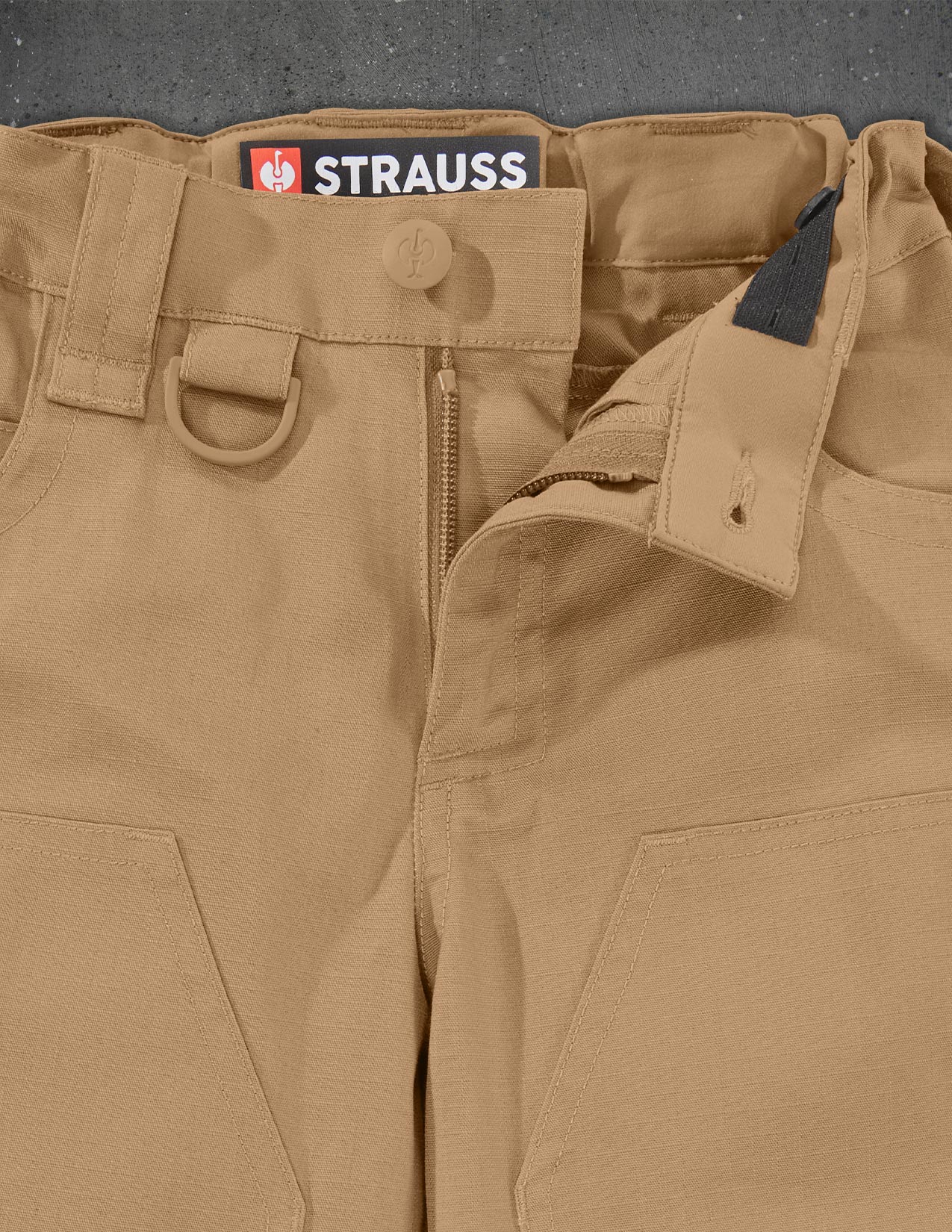 Kids Double Front Ripstop Cargo Pants e.s.e:pic - Image 3