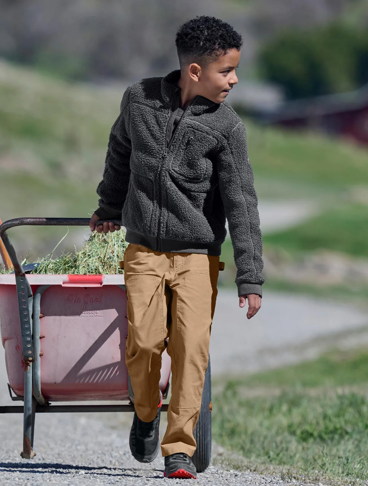Kids Double Front Ripstop Cargo Pants e.s.e:pic - Image 7