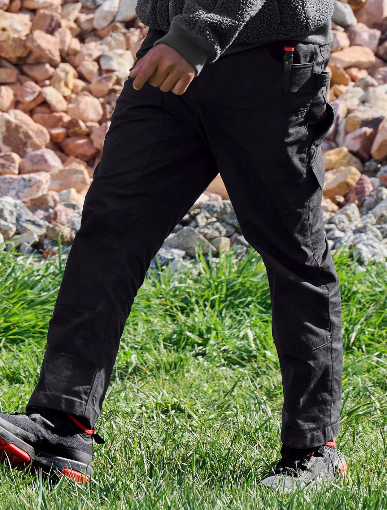 Kids Double Front Ripstop Cargo Pants e.s.e:pic - Image 5
