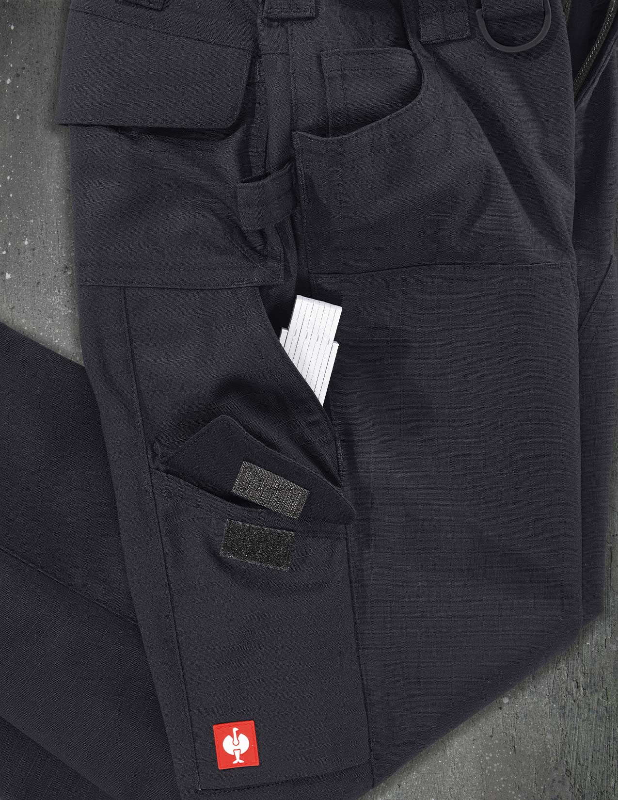 Kids Double Front Ripstop Cargo Pants e.s.e:pic - Image 9