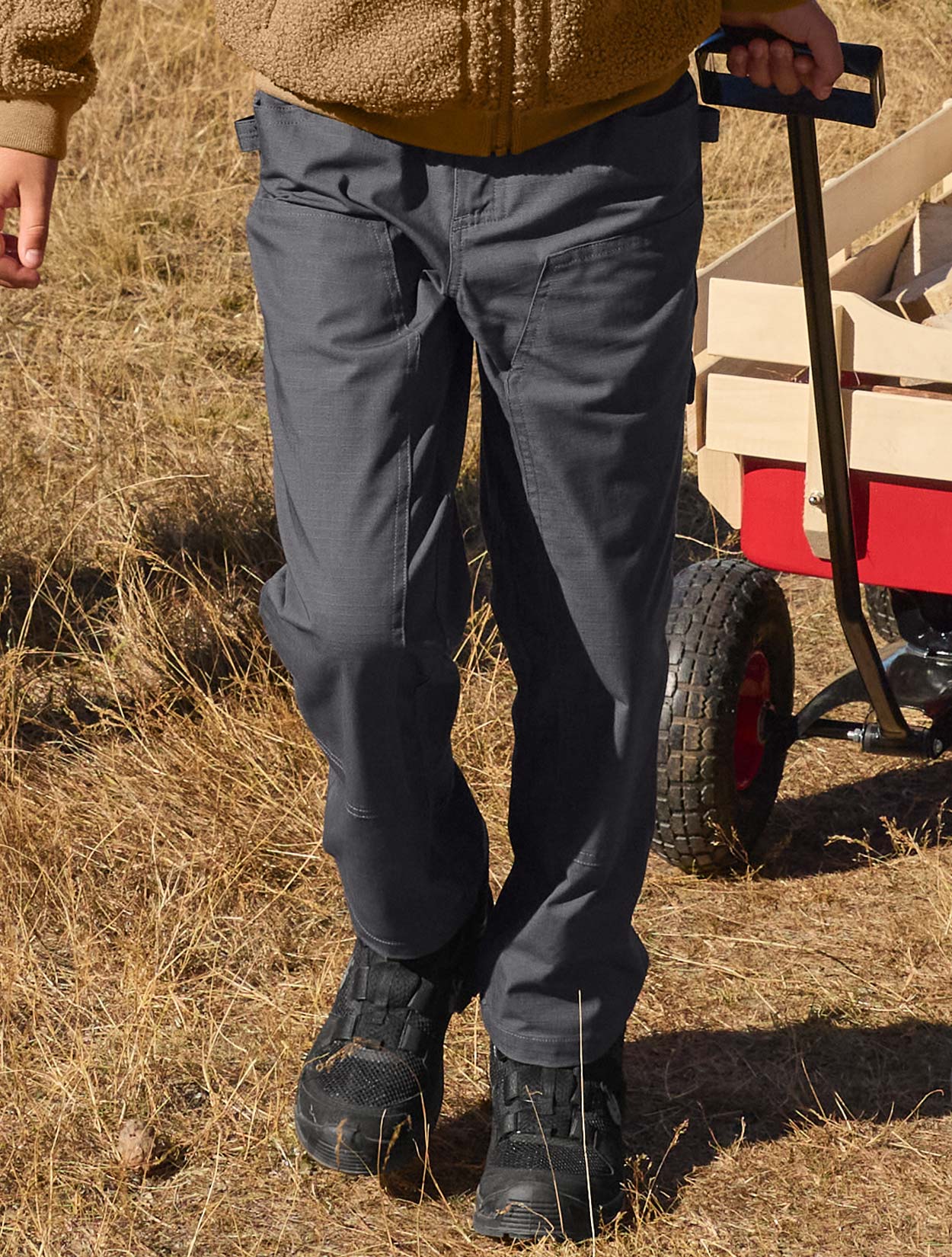 Kids Double Front Ripstop Cargo Pants e.s.e:pic - Image 8