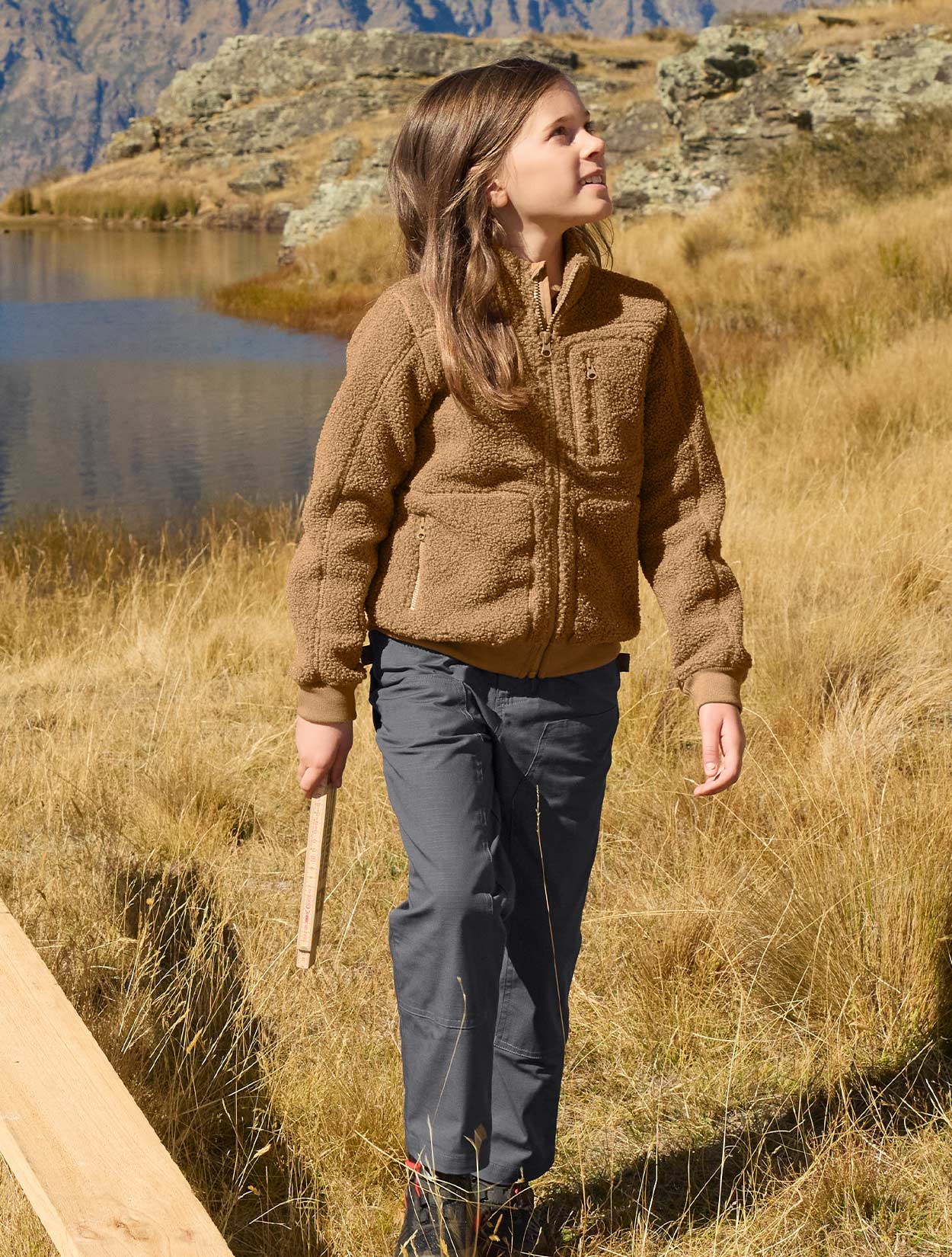 Kids Sherpa Fleece Jacket e.s.e:pic - Image 5