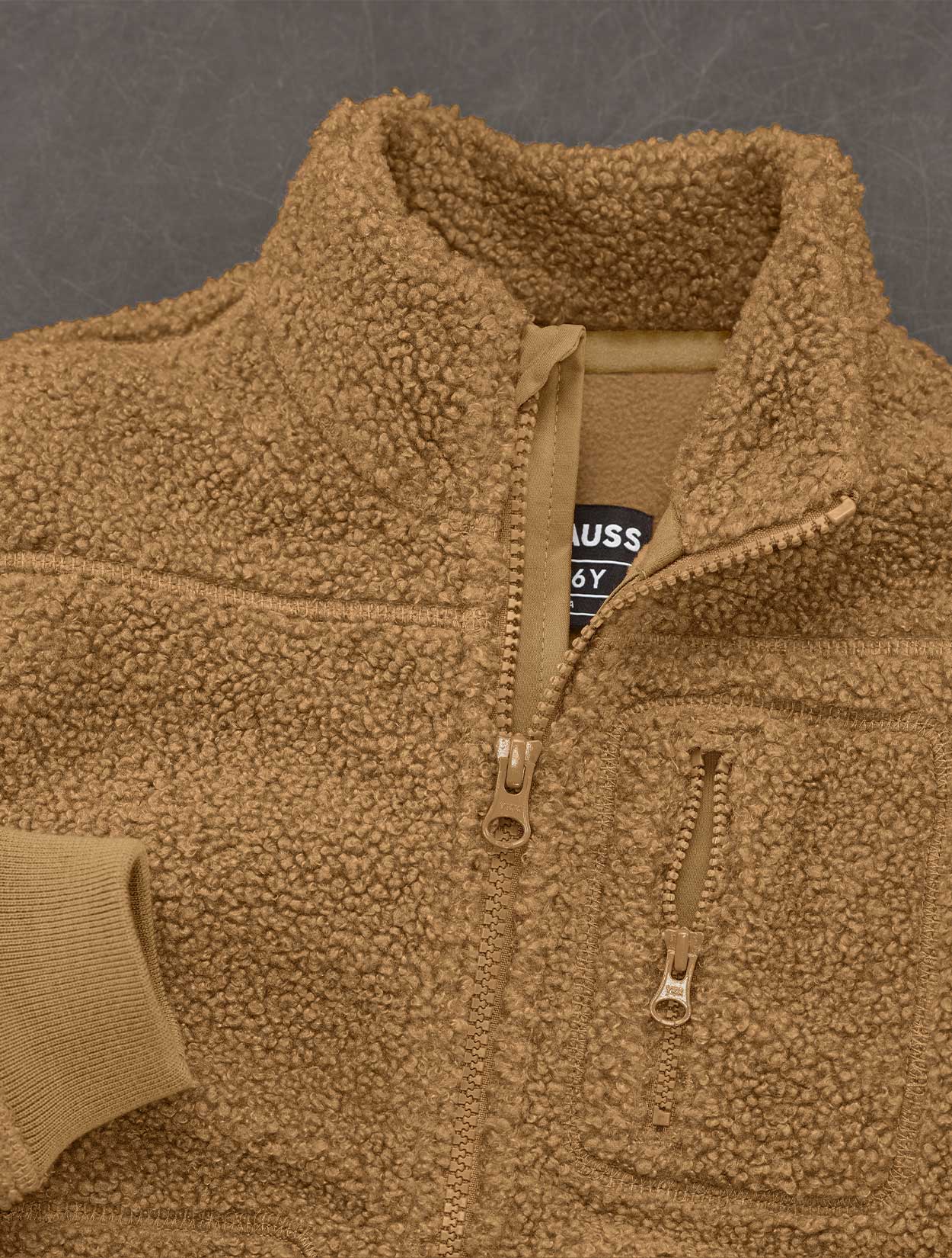 Kids Sherpa Fleece Jacket e.s.e:pic - Image 7
