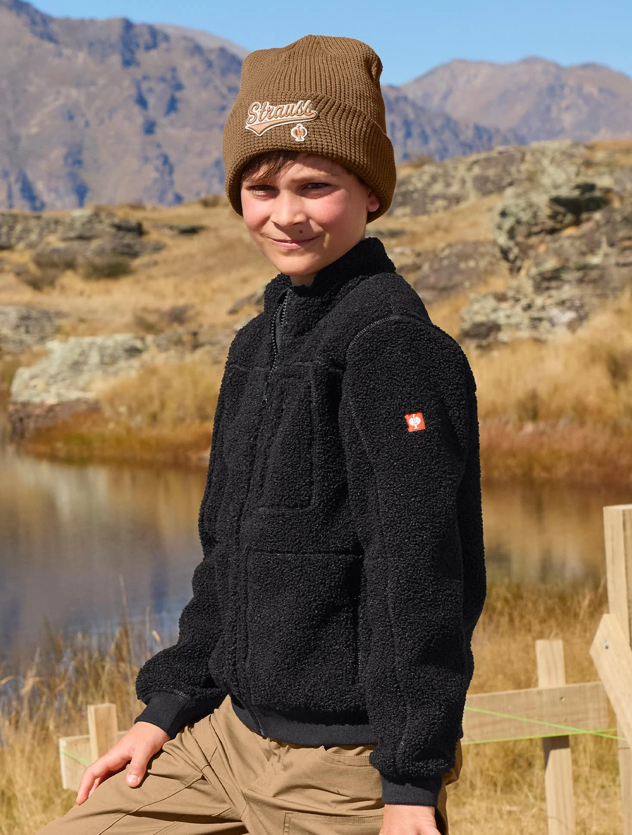 Kids Sherpa Fleece Jacket e.s.e:pic - Image 4