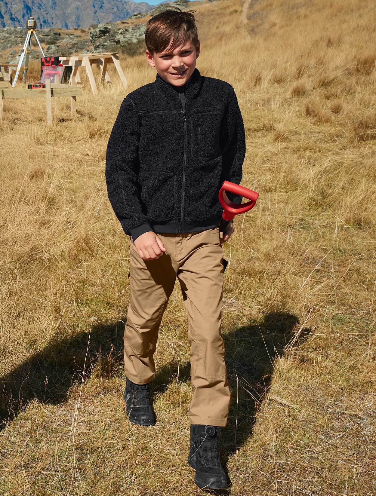 Kids Sherpa Fleece Jacket e.s.e:pic - Image 5