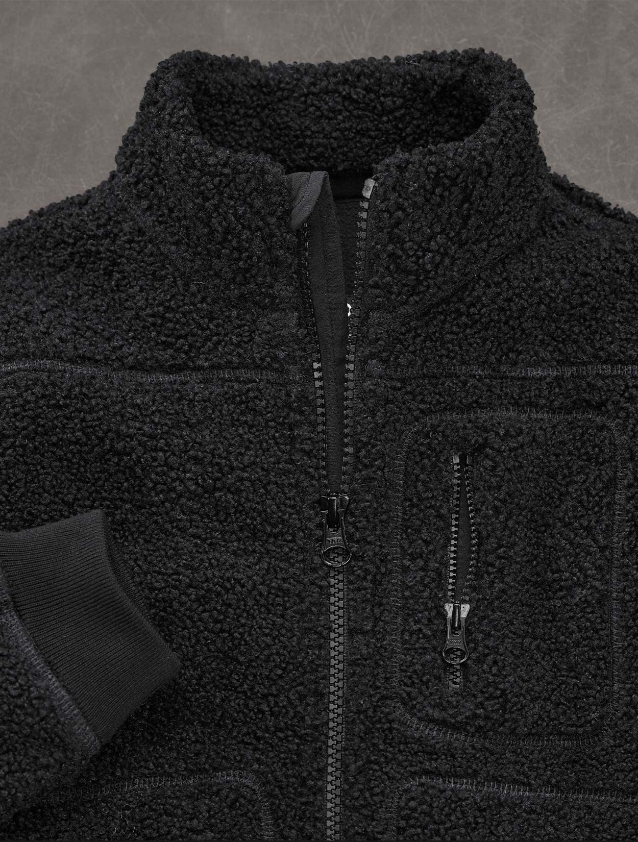Kids Sherpa Fleece Jacket e.s.e:pic - Image 6