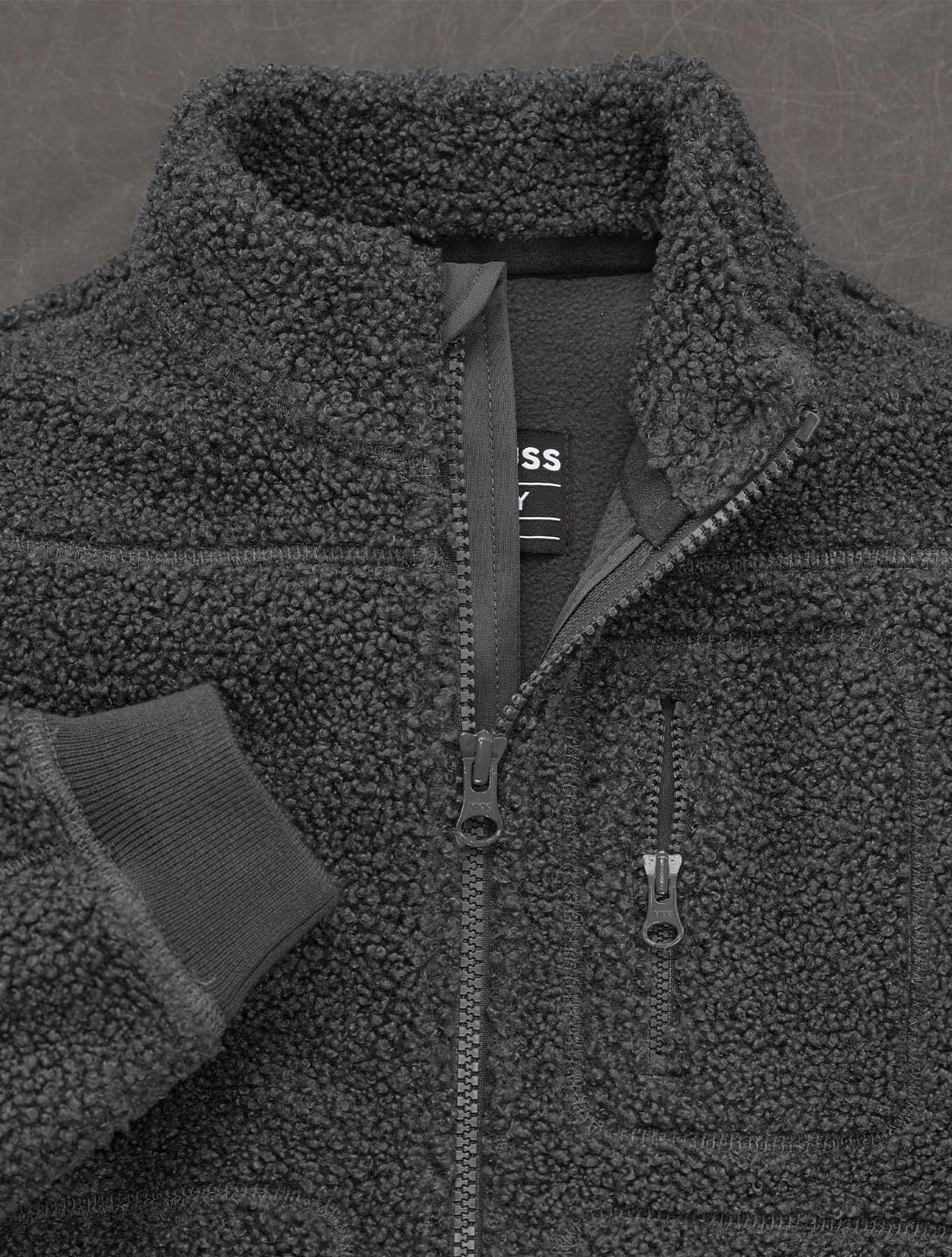 Kids Sherpa Fleece Jacket e.s.e:pic - Image 7