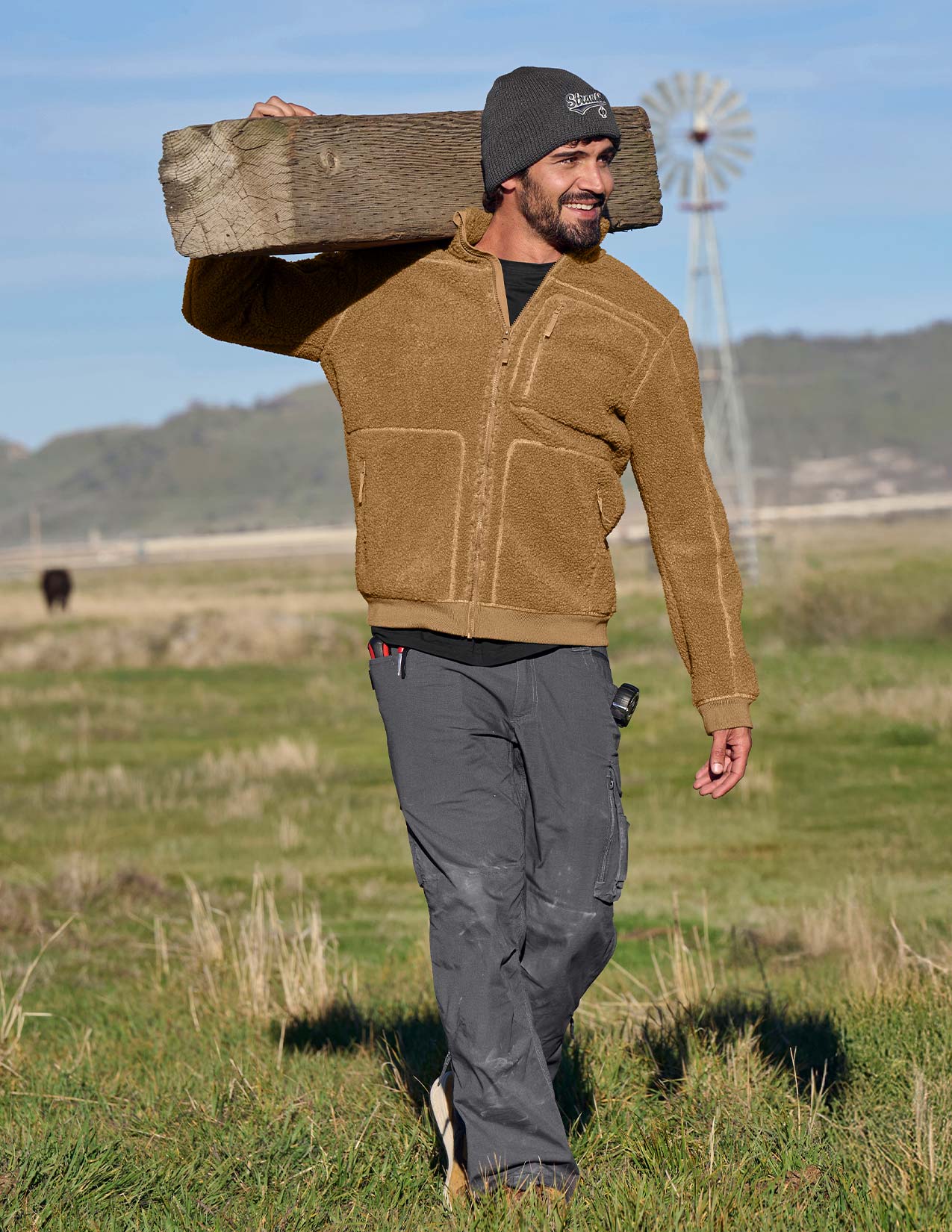 Sherpa Fleece Jacket e.s.e:pic - Image 3