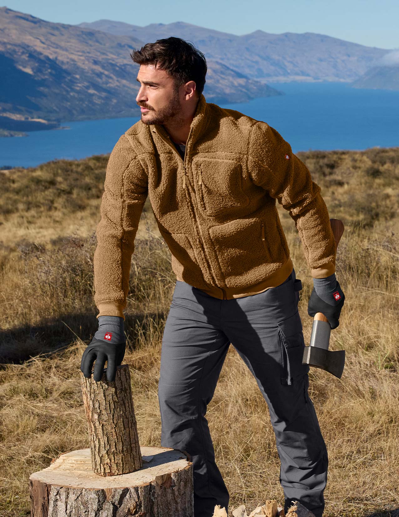 Sherpa Fleece Jacket e.s.e:pic - Image 5
