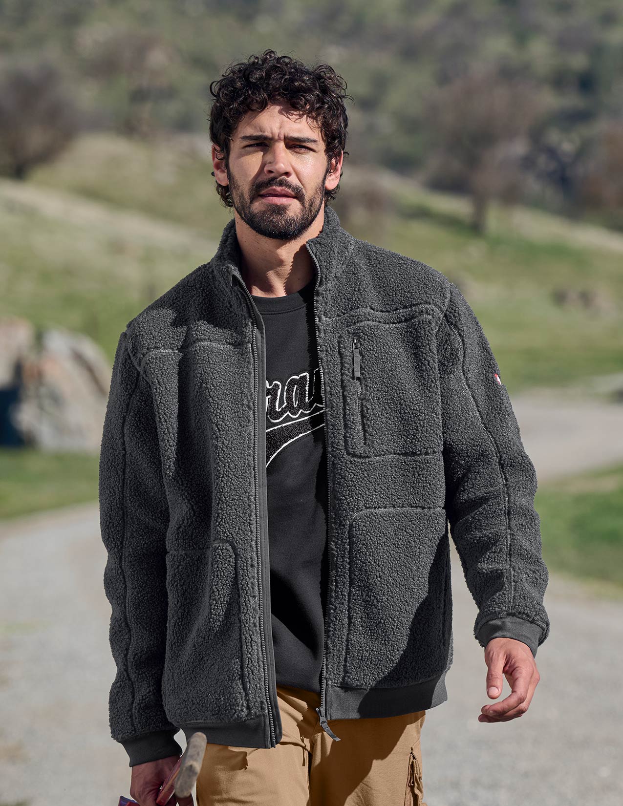 Sherpa Fleece Jacket e.s.e:pic - Image 4
