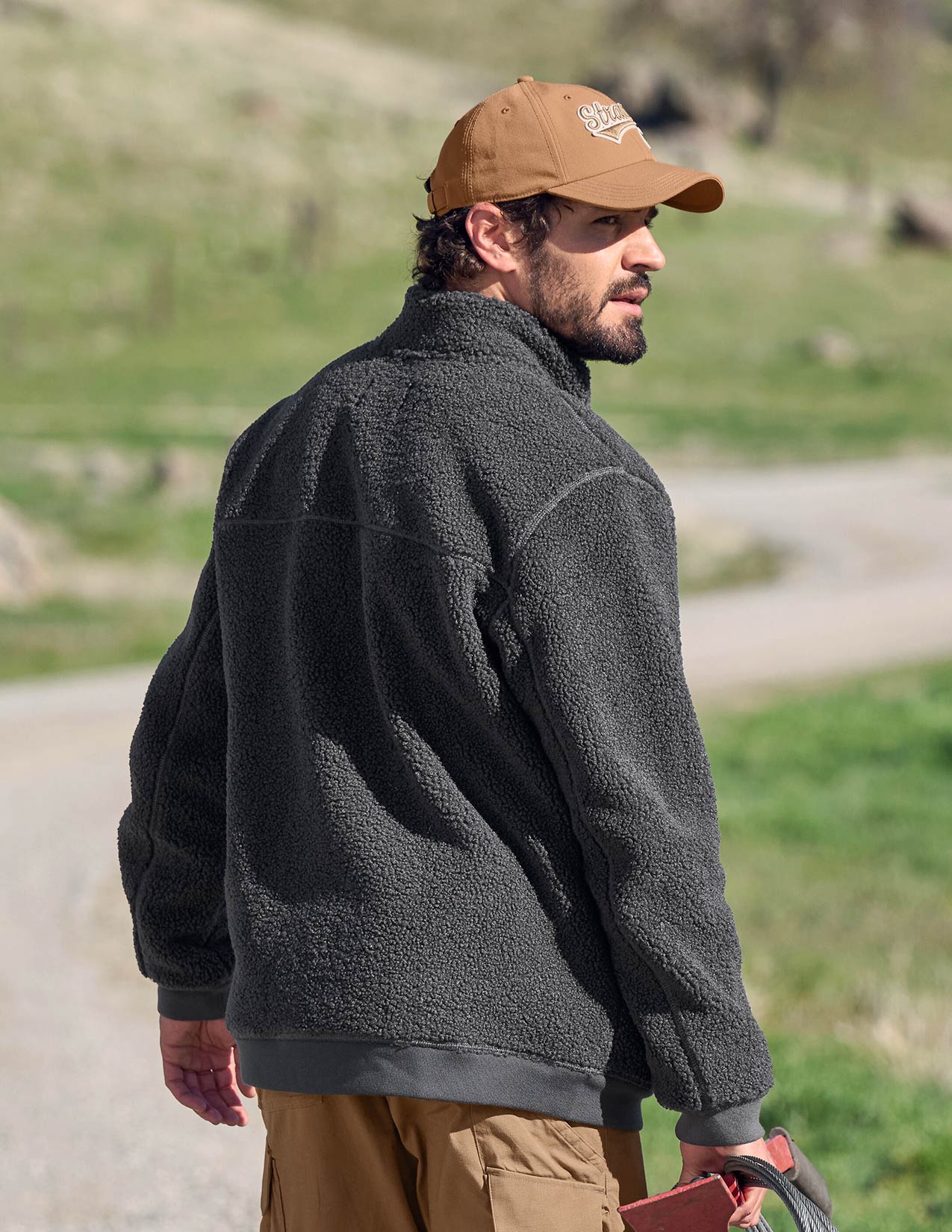 Sherpa Fleece Jacket e.s.e:pic - Image 5