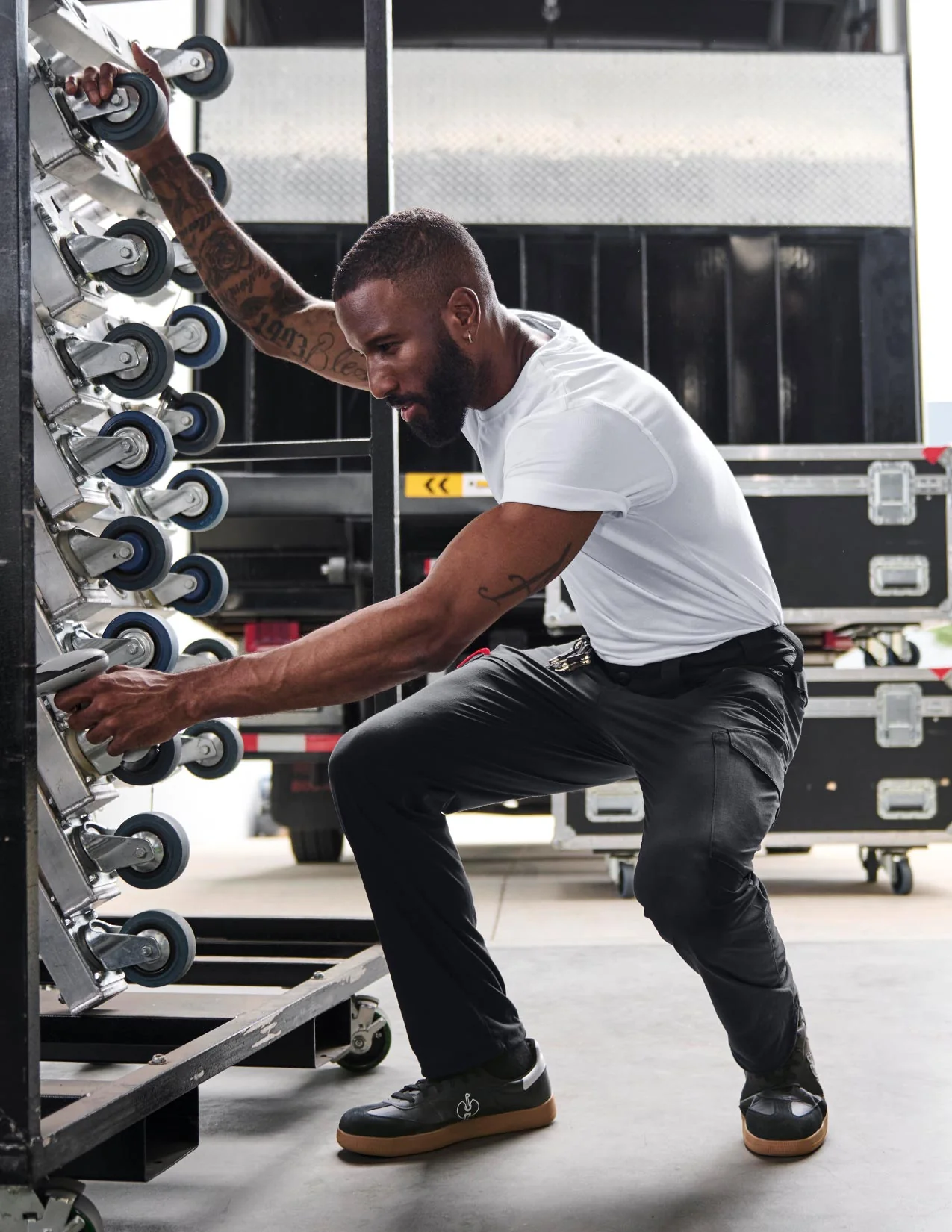 Stretch Ripstop Cargo Work Pants e.s.t:aktik - Image 5
