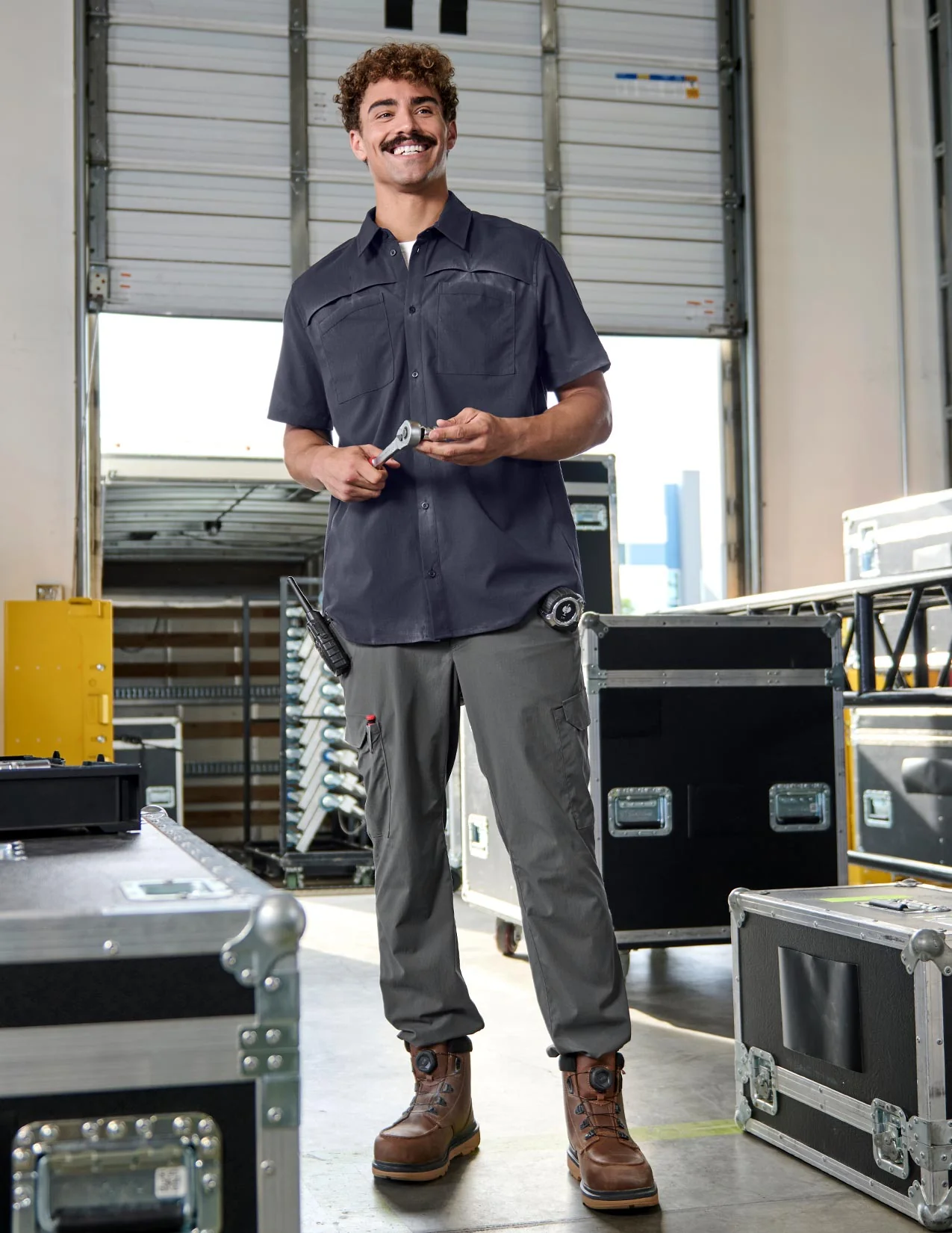 Stretch Ripstop Cargo Work Pants e.s.t:aktik - Image 3