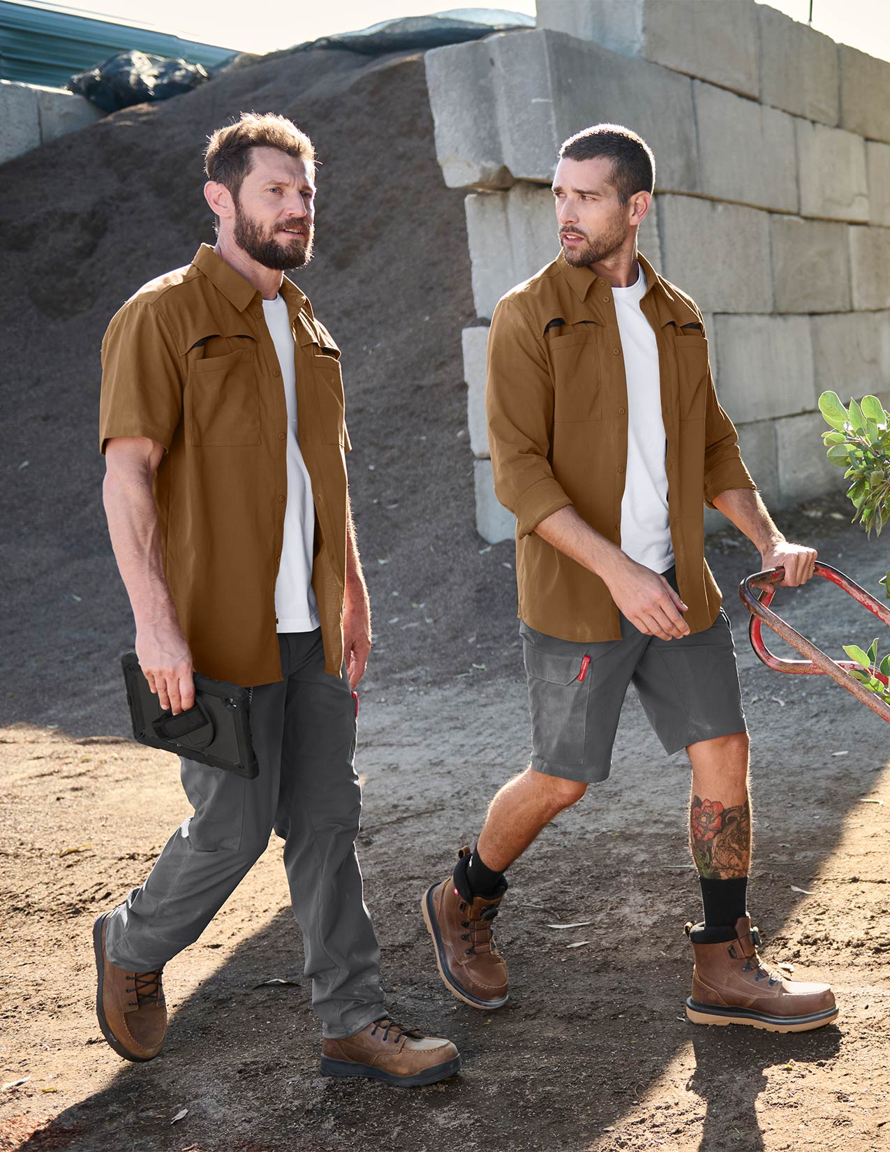 Stretch Ripstop Cargo Work Shorts e.s.t:aktik - Image 5