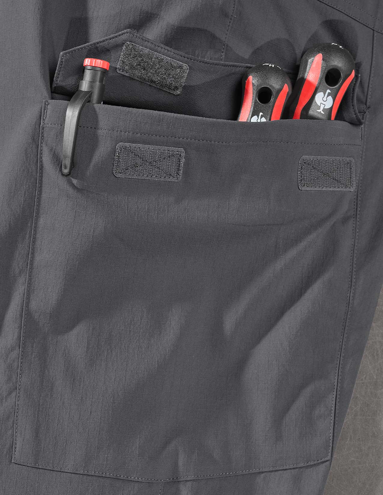 Stretch Ripstop Cargo Work Shorts e.s.t:aktik - Image 7