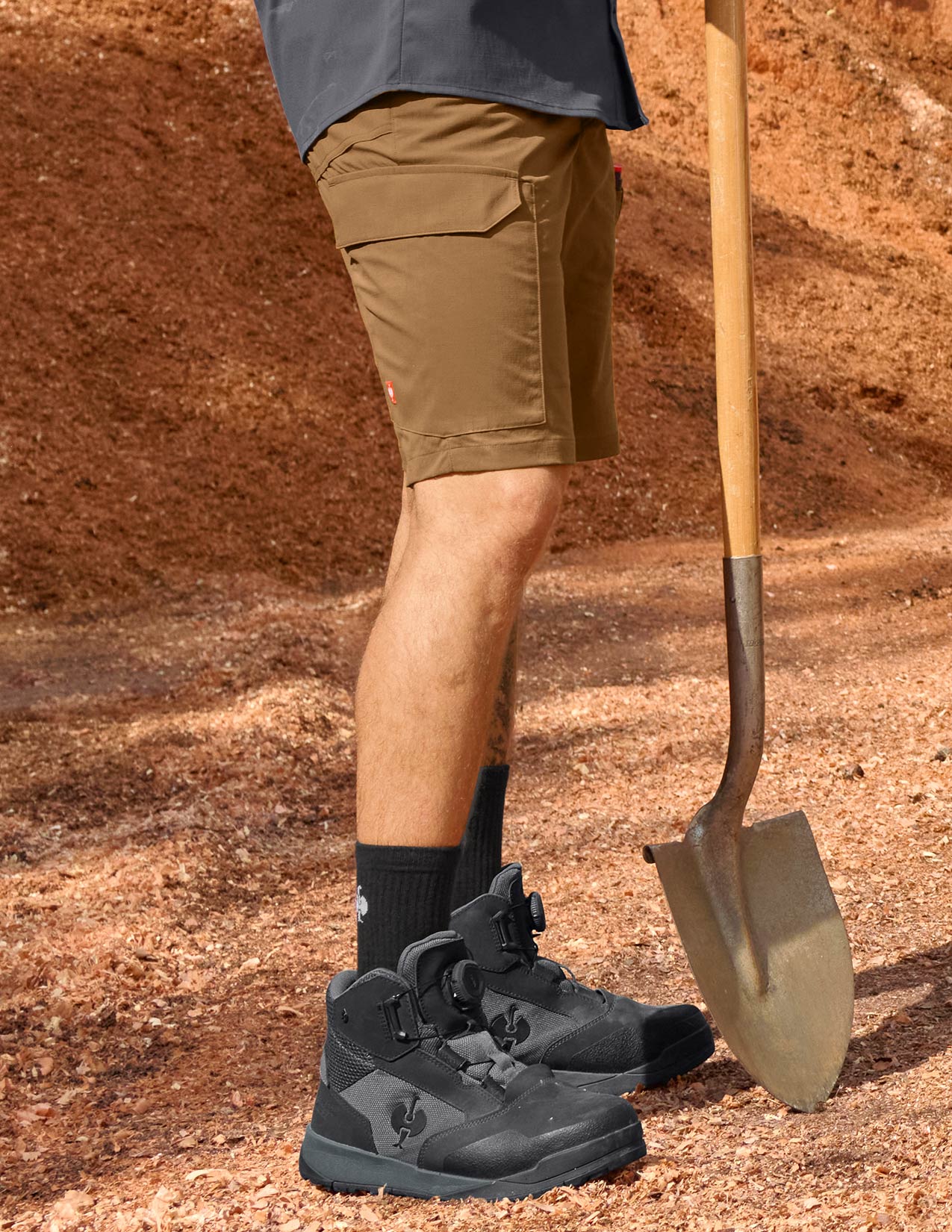 Stretch Ripstop Cargo Work Shorts e.s.t:aktik - Image 4