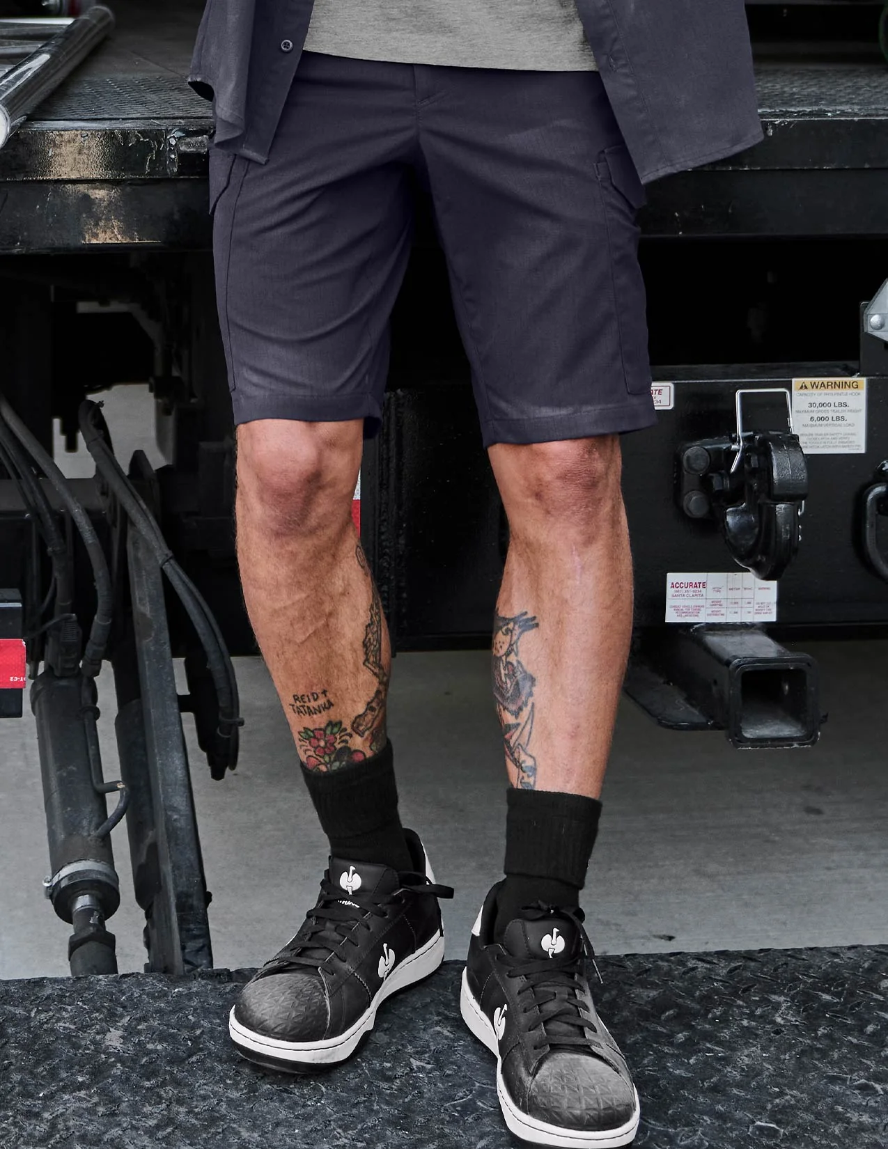 Stretch Ripstop Cargo Work Shorts e.s.t:aktik - Image 3