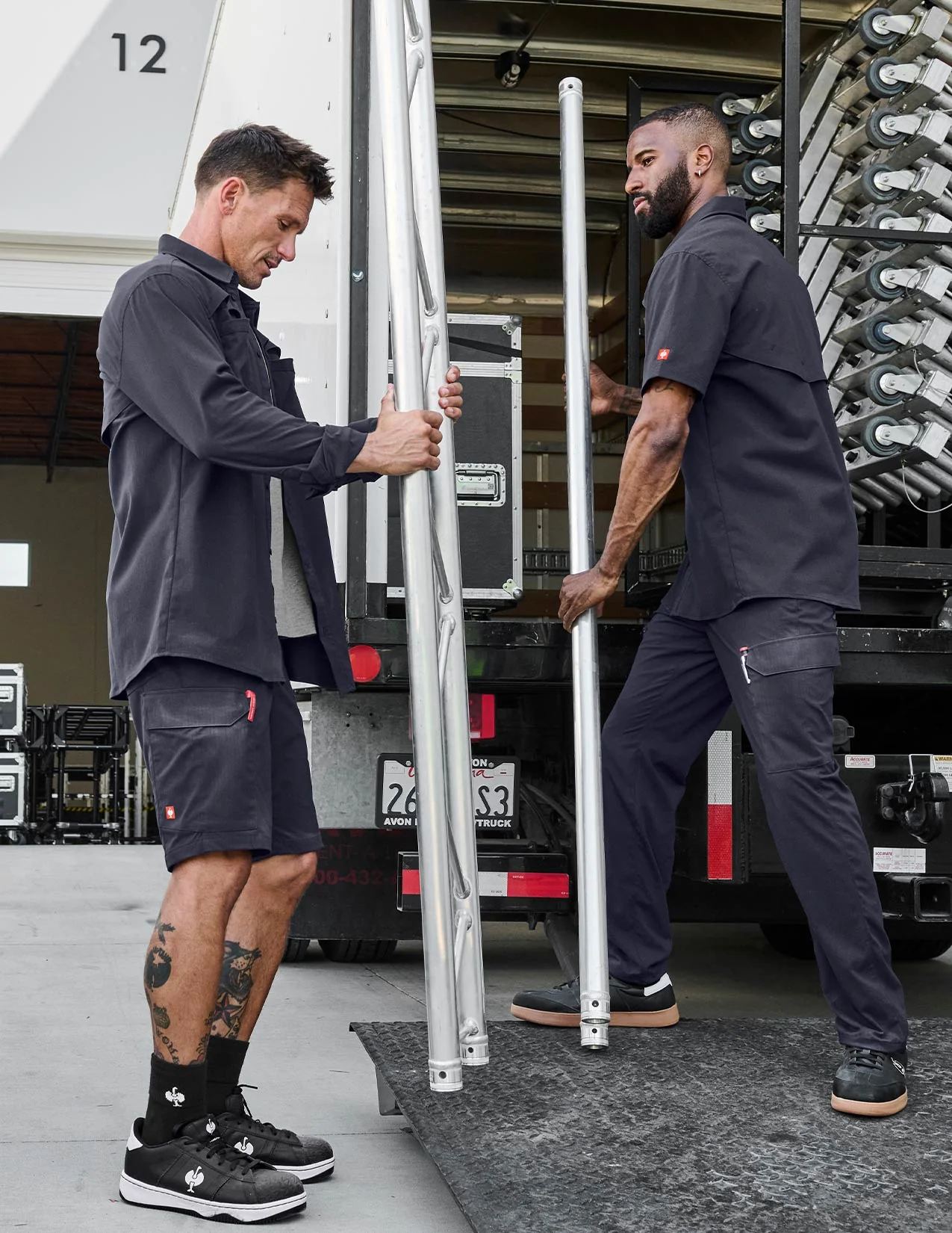 Stretch Ripstop Cargo Work Shorts e.s.t:aktik - Image 7