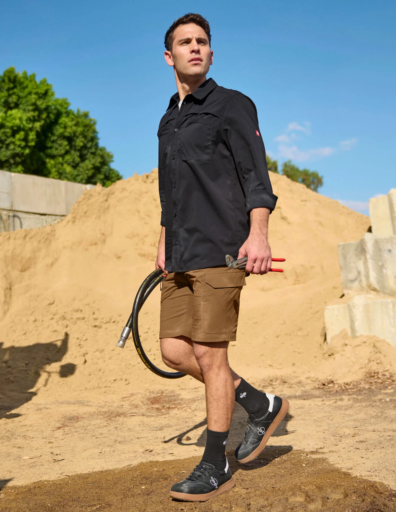Stretch Ripstop Long Sleeve Work Shirt e.s.t:aktik - Image 5
