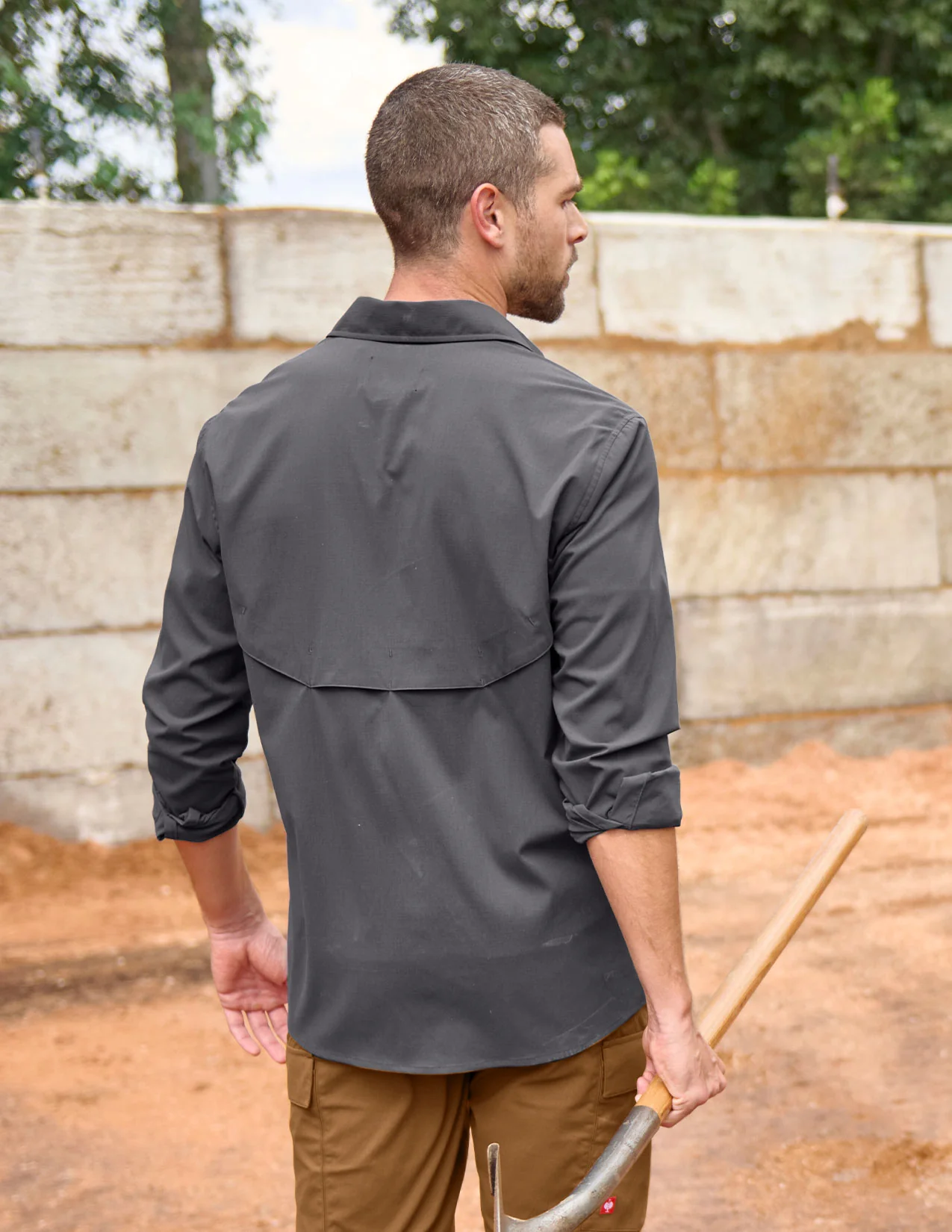 Stretch Ripstop Long Sleeve Work Shirt e.s.t:aktik - Image 5