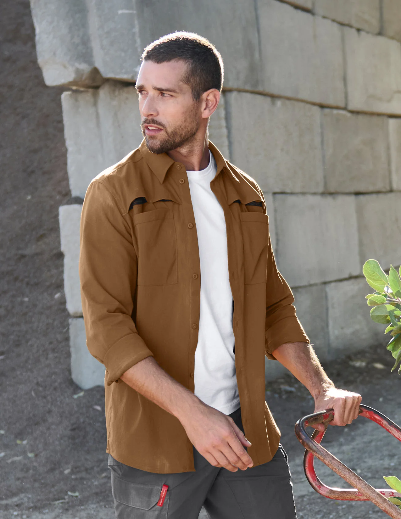 Stretch Ripstop Long Sleeve Work Shirt e.s.t:aktik - Image 3