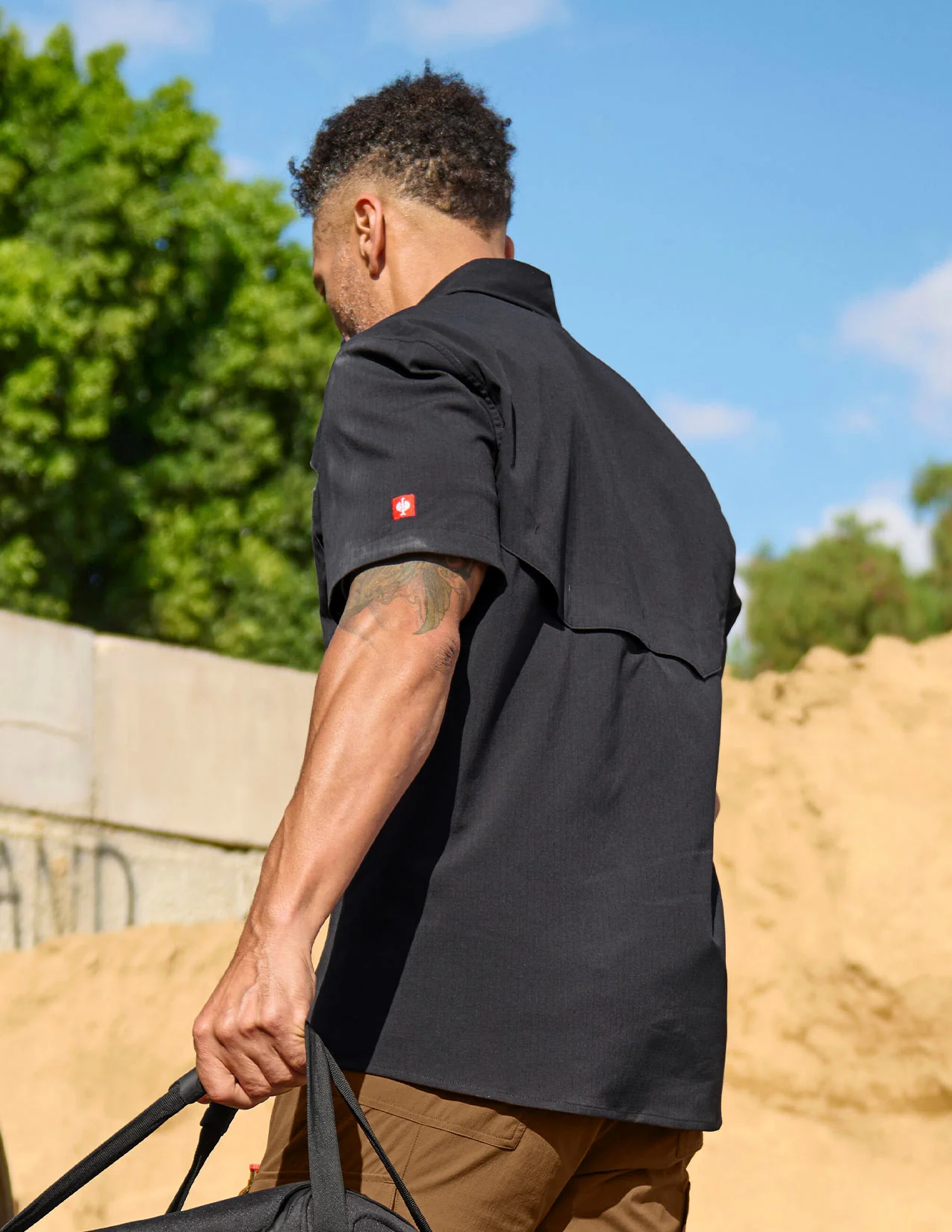 Stretch Ripstop Short Sleeve Work Shirt e.s.t:aktik - Image 4