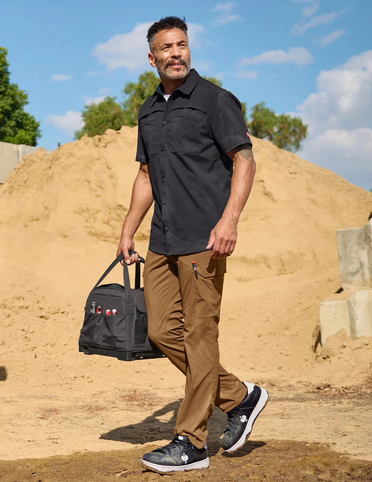 Stretch Ripstop Short Sleeve Work Shirt e.s.t:aktik - Image 5