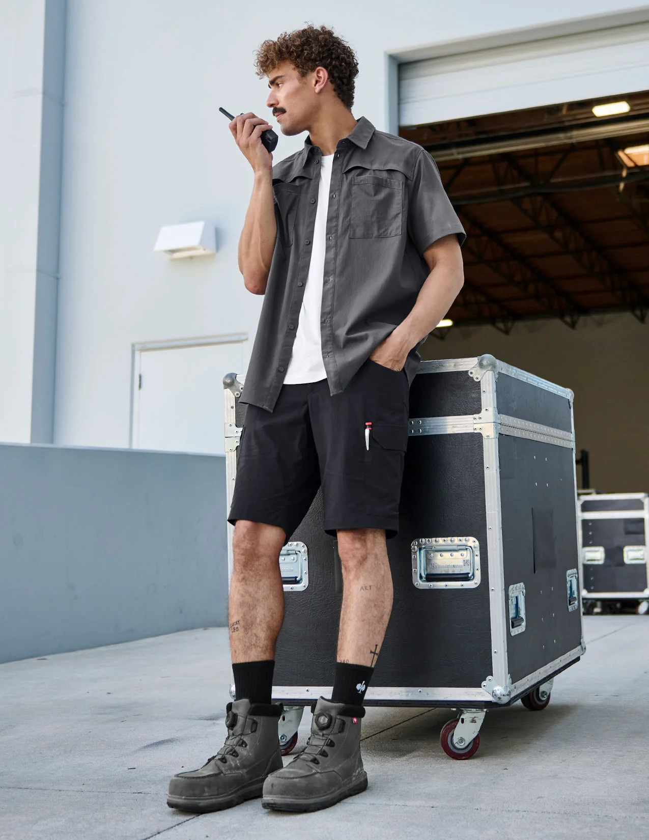 Stretch Ripstop Short Sleeve Work Shirt e.s.t:aktik - Image 5