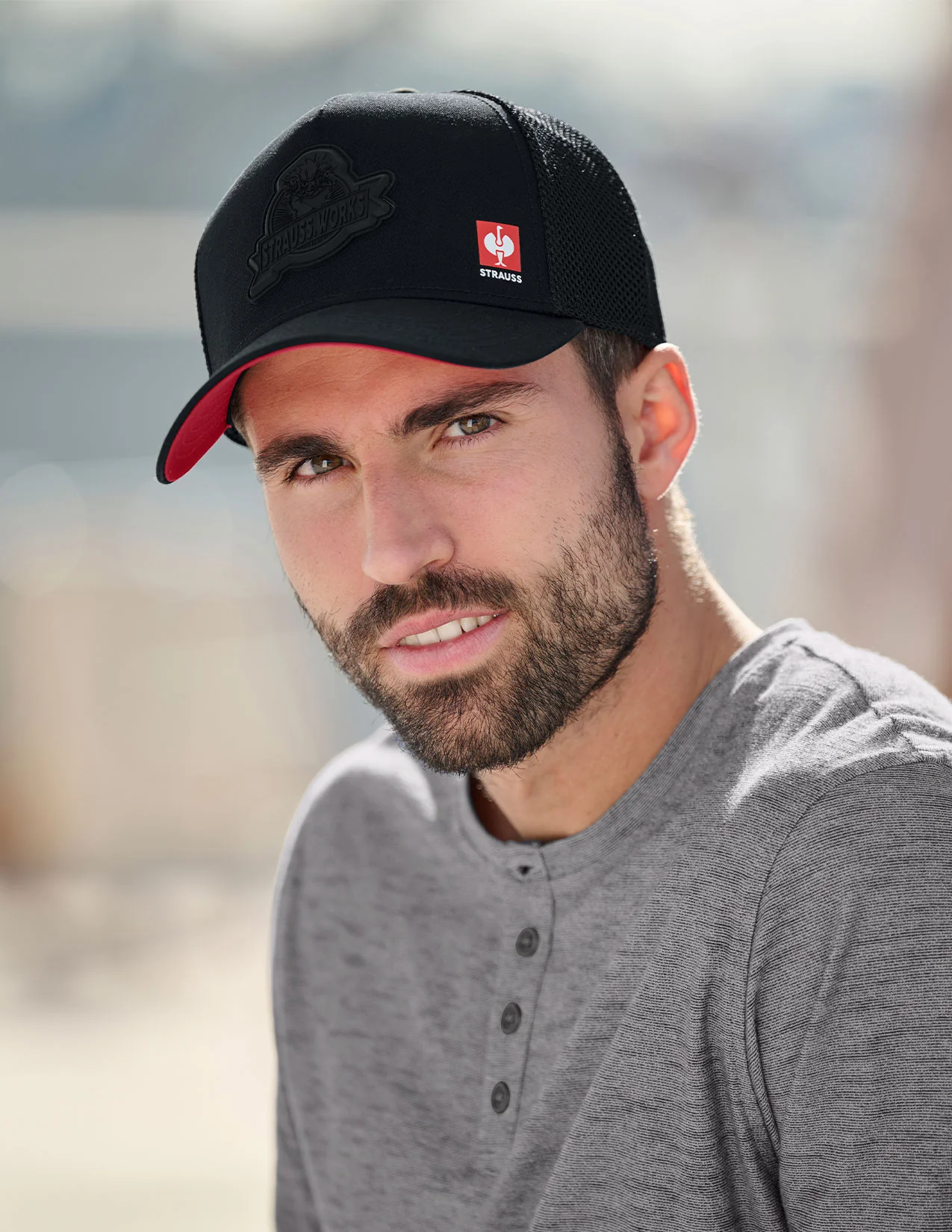 Trucker Hat STRAUSS workwear - Image 2