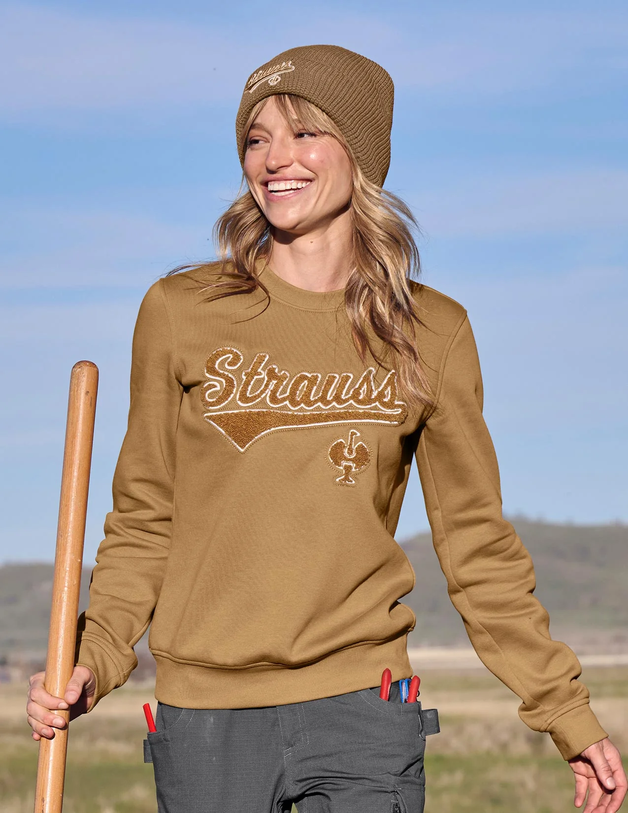 Women's Artwork Crew Neck Sweatshirt e.s.e:pic - Image 3