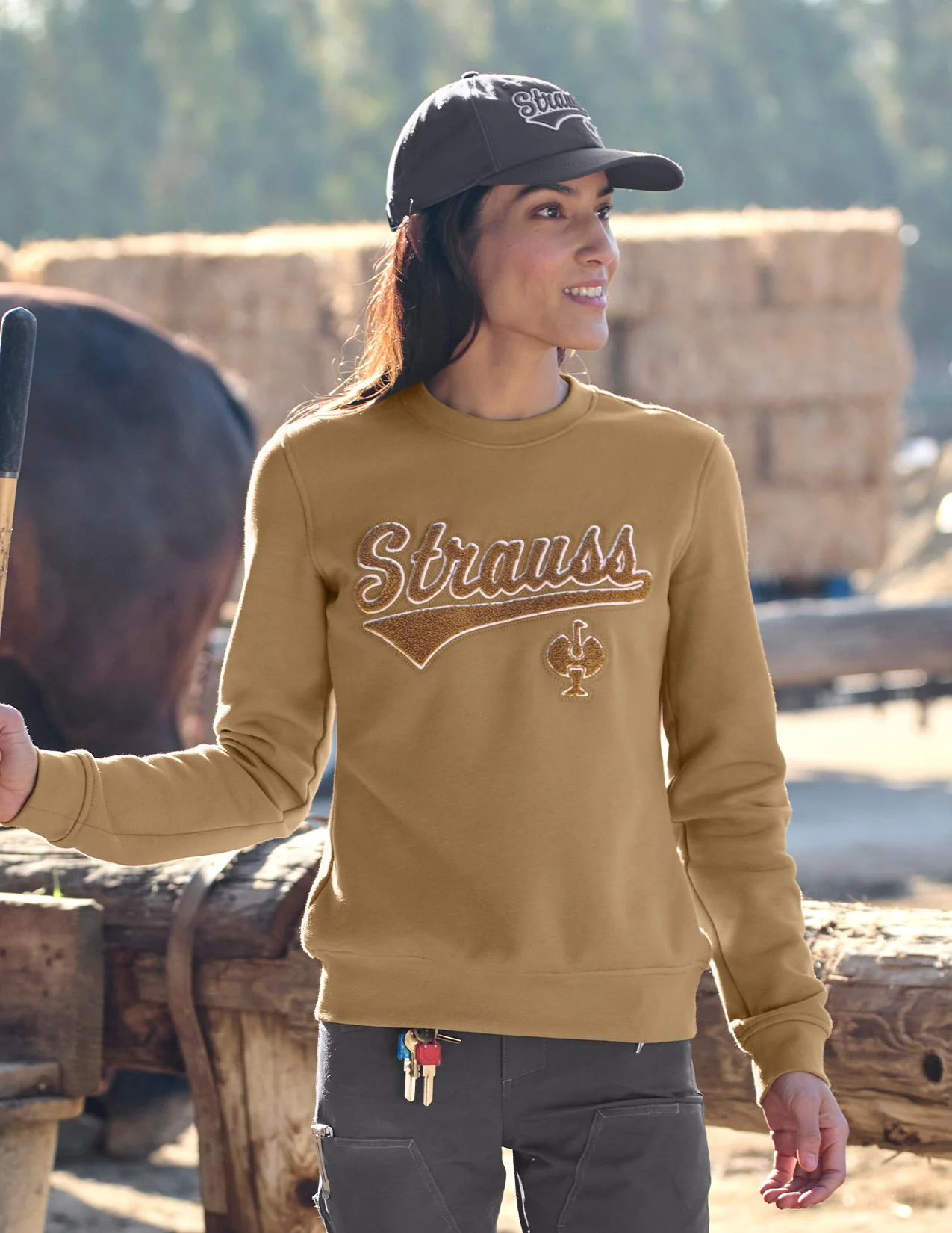 Women's Artwork Crew Neck Sweatshirt e.s.e:pic - Image 6