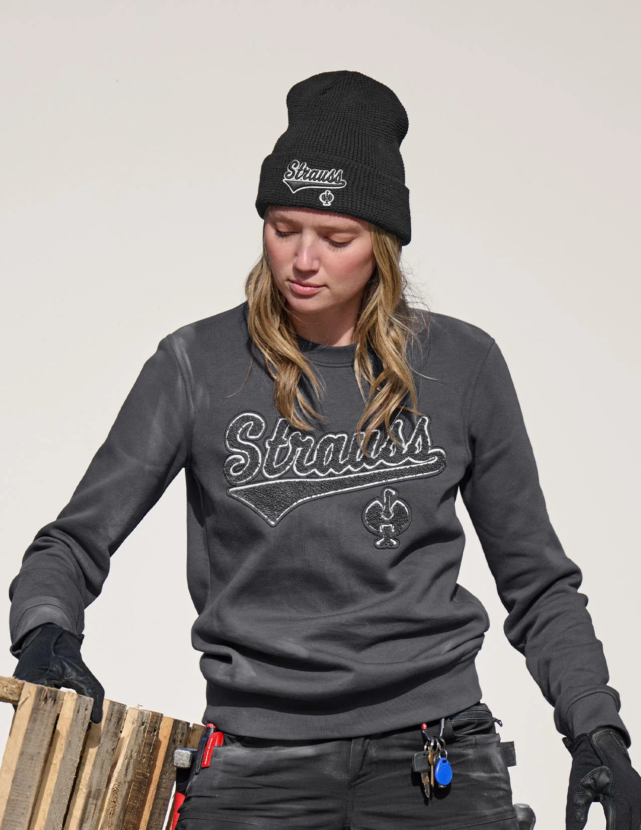 Women's Artwork Crew Neck Sweatshirt e.s.e:pic - Image 5