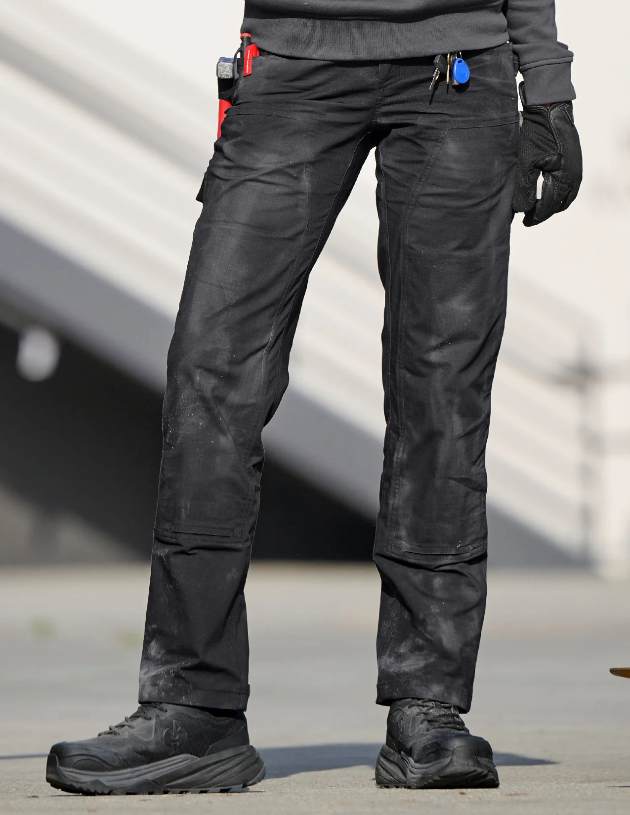 Women's Double Front Ripstop Cargo Work Pants e.s.e:pic - Image 7