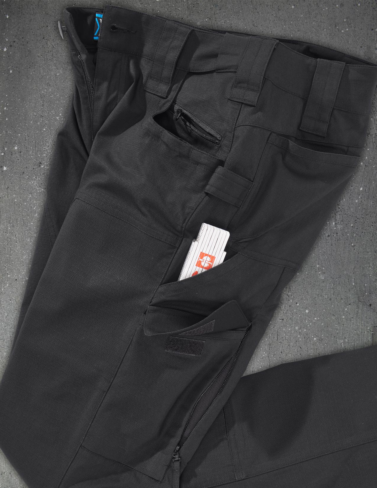 Women's Double Front Ripstop Cargo Work Pants e.s.e:pic - Image 8