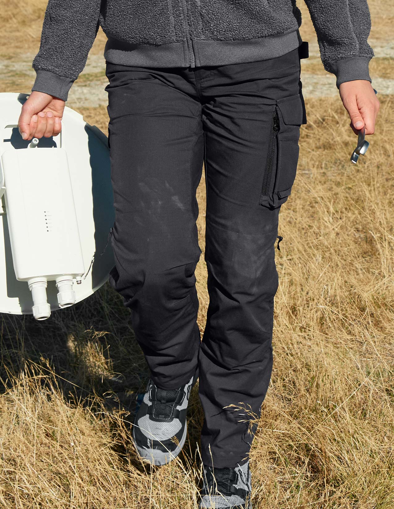 Women's Ripstop Cargo Work Pants e.s.e:pic - Image 3