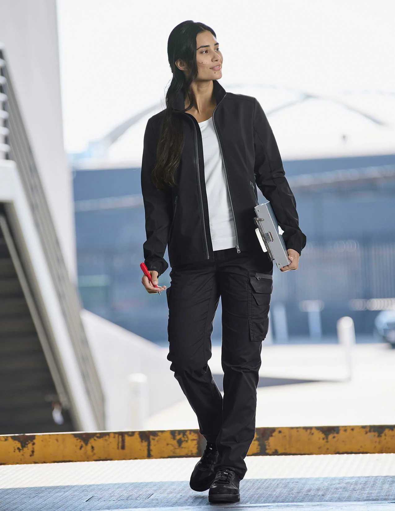 Women's Softshell Jacket e.s.trail pure - Image 4